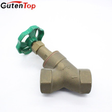 GutenTop válvula de globo de latón de alta calidad de parada válvula de globo para agua